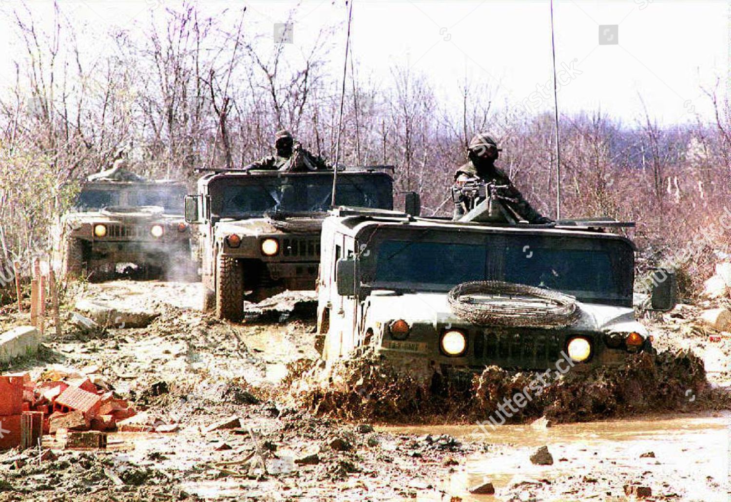 Brcko Bosnia Hercegovina Us Soldiers Their Editorial Stock Photo ...