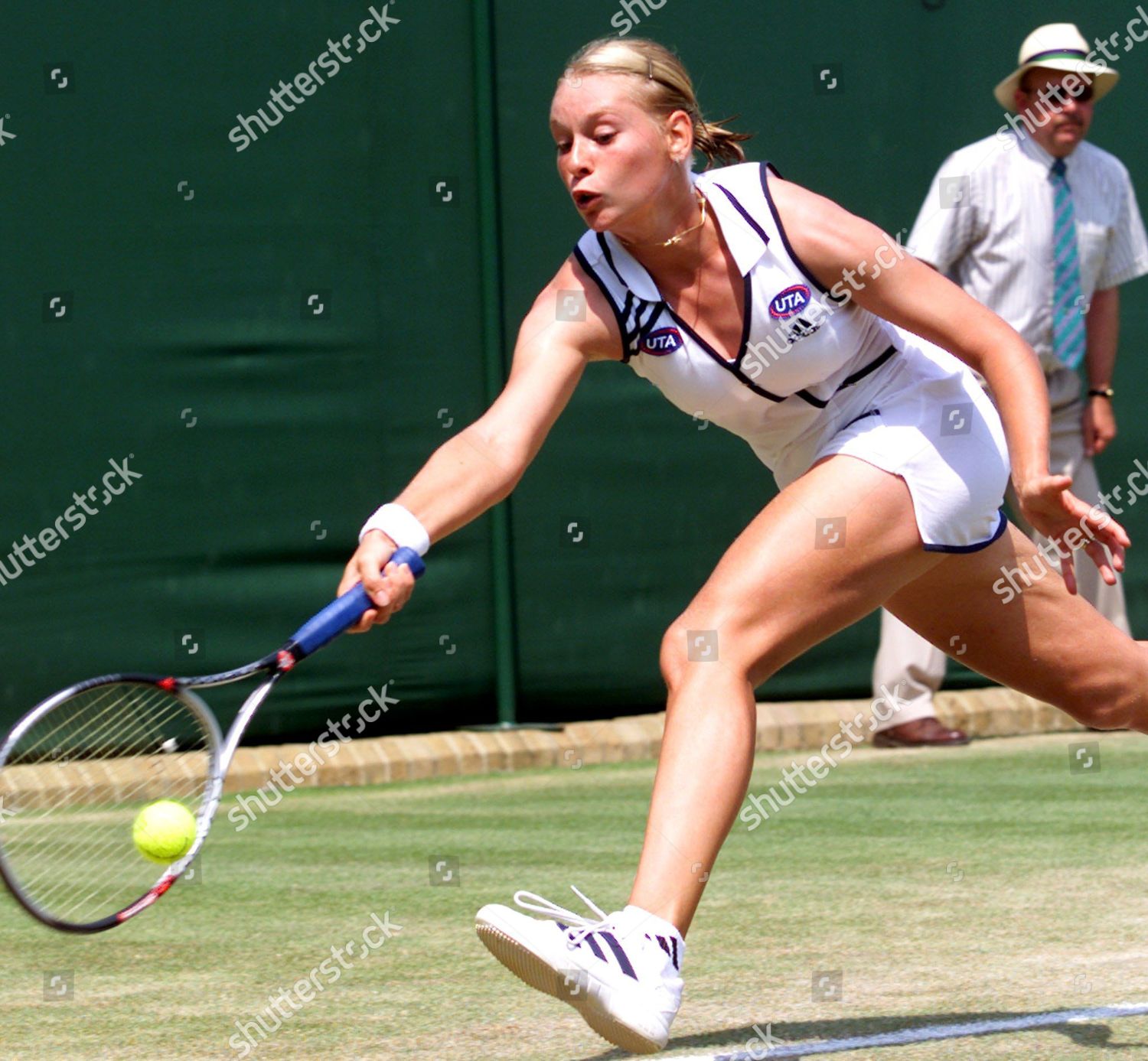 Wimbledon United Kingdom Barbara Schett Austria Runs Editorial Stock ...