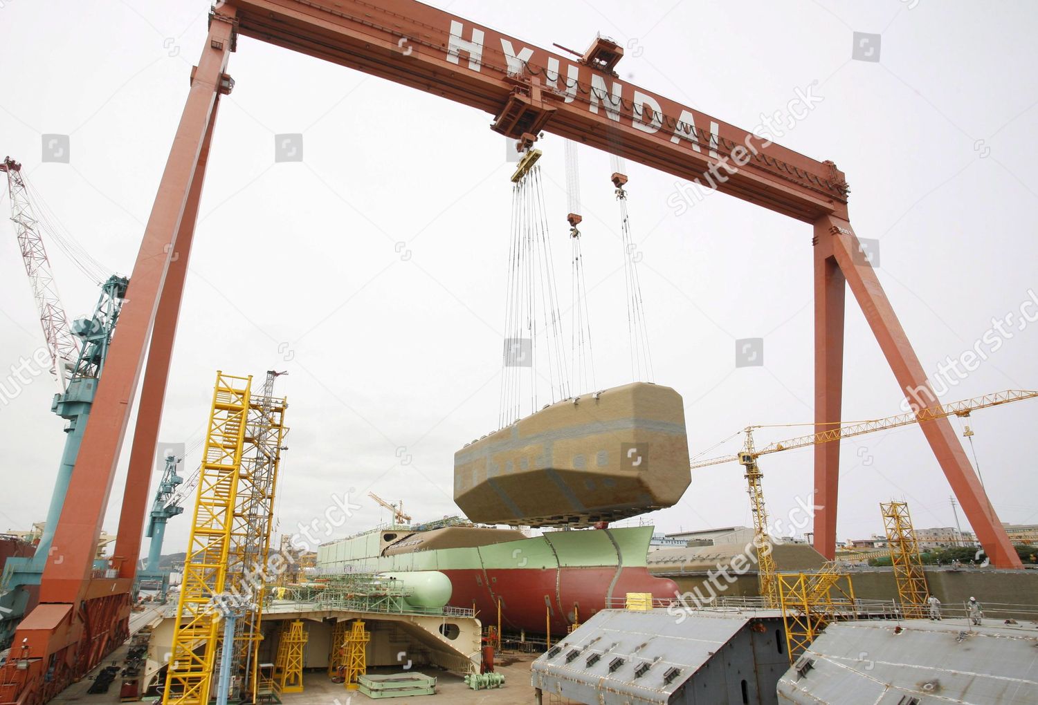 Worlds Largest Crane Gantry Crane Called Editorial Stock Photo Stock