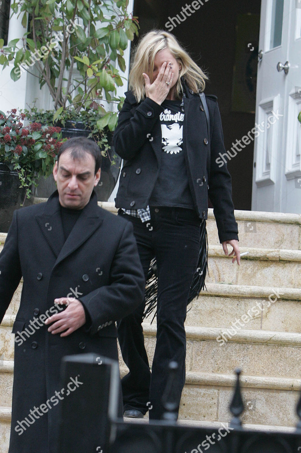 Kate Moss Leaving Sadie Frosts House Editorial Stock Photo - Stock ...