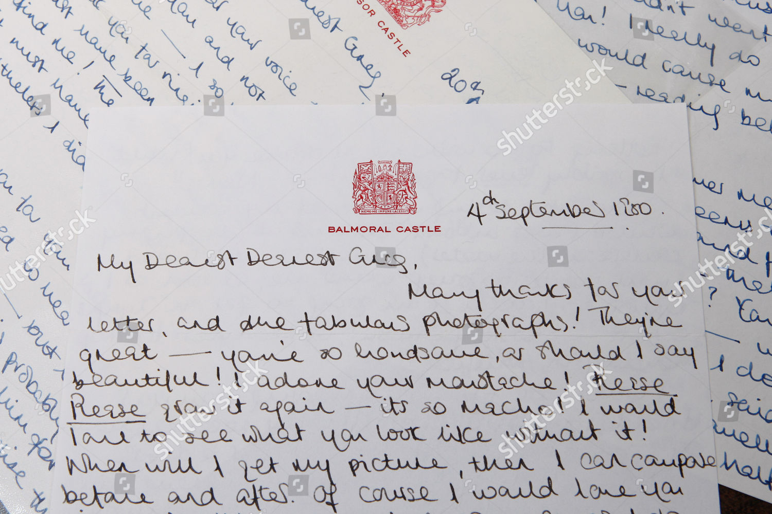Letters Postcards Sent Paul Burrell Greg Editorial Stock Photo Stock Image Shutterstock