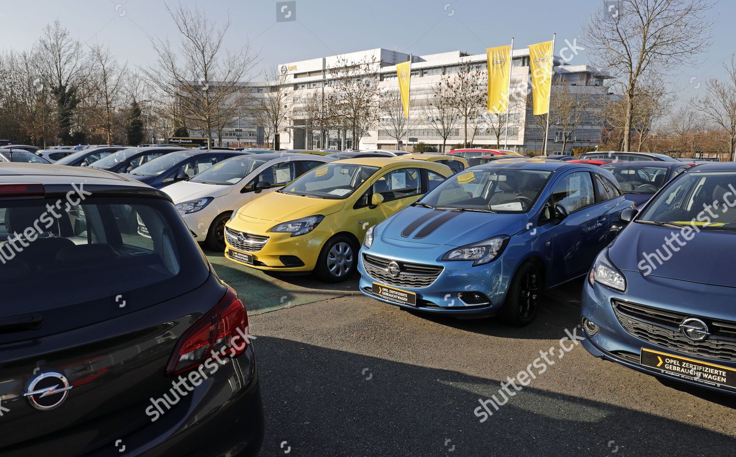 Opel Corsa Cars Stand Near Adam Opel Editorial Stock Photo Stock Image Shutterstock