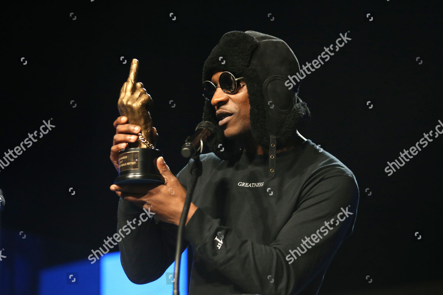 Skepta Winner Best British Male Artist Editorial Stock Photo Stock