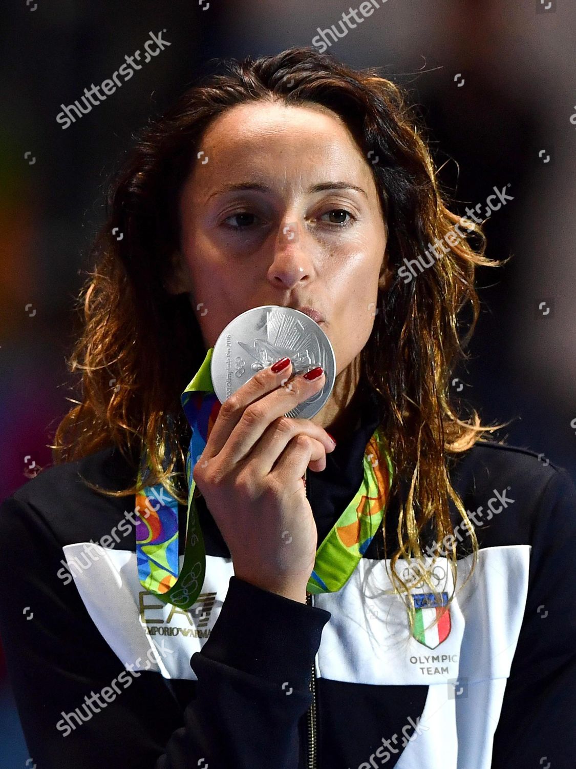 Silver Medalist Elisa Di Francisca Italy Editorial Stock Photo Stock
