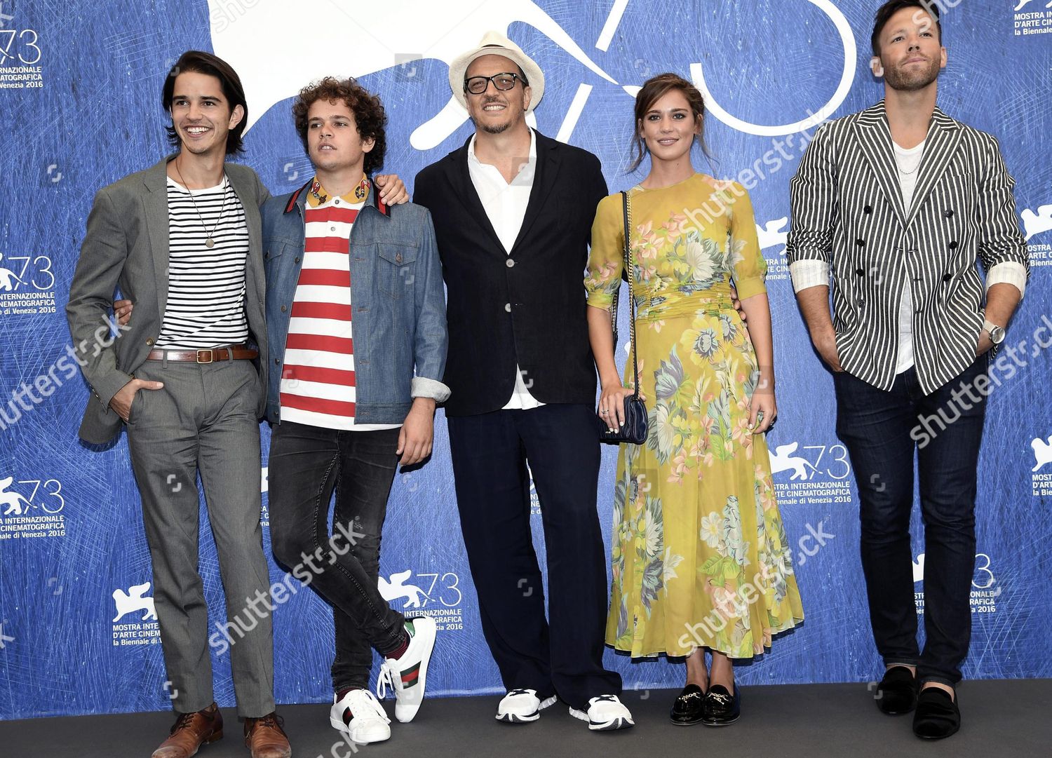 Lr Us Actor Joseph Haro Italian Editorial Stock Photo - Stock Image