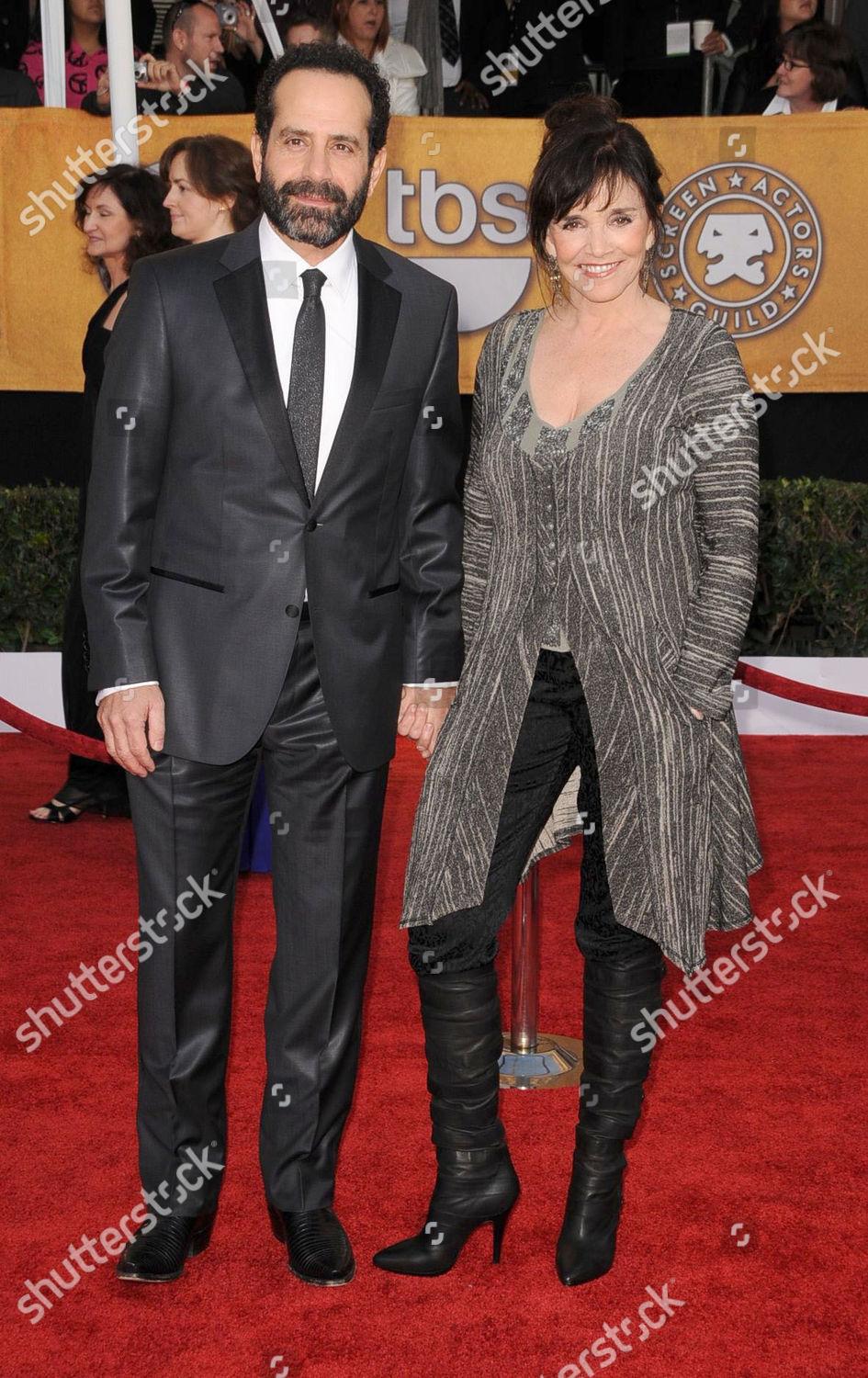 Tony Shalhoub Brooke Adams Editorial Stock Photo - Stock Image