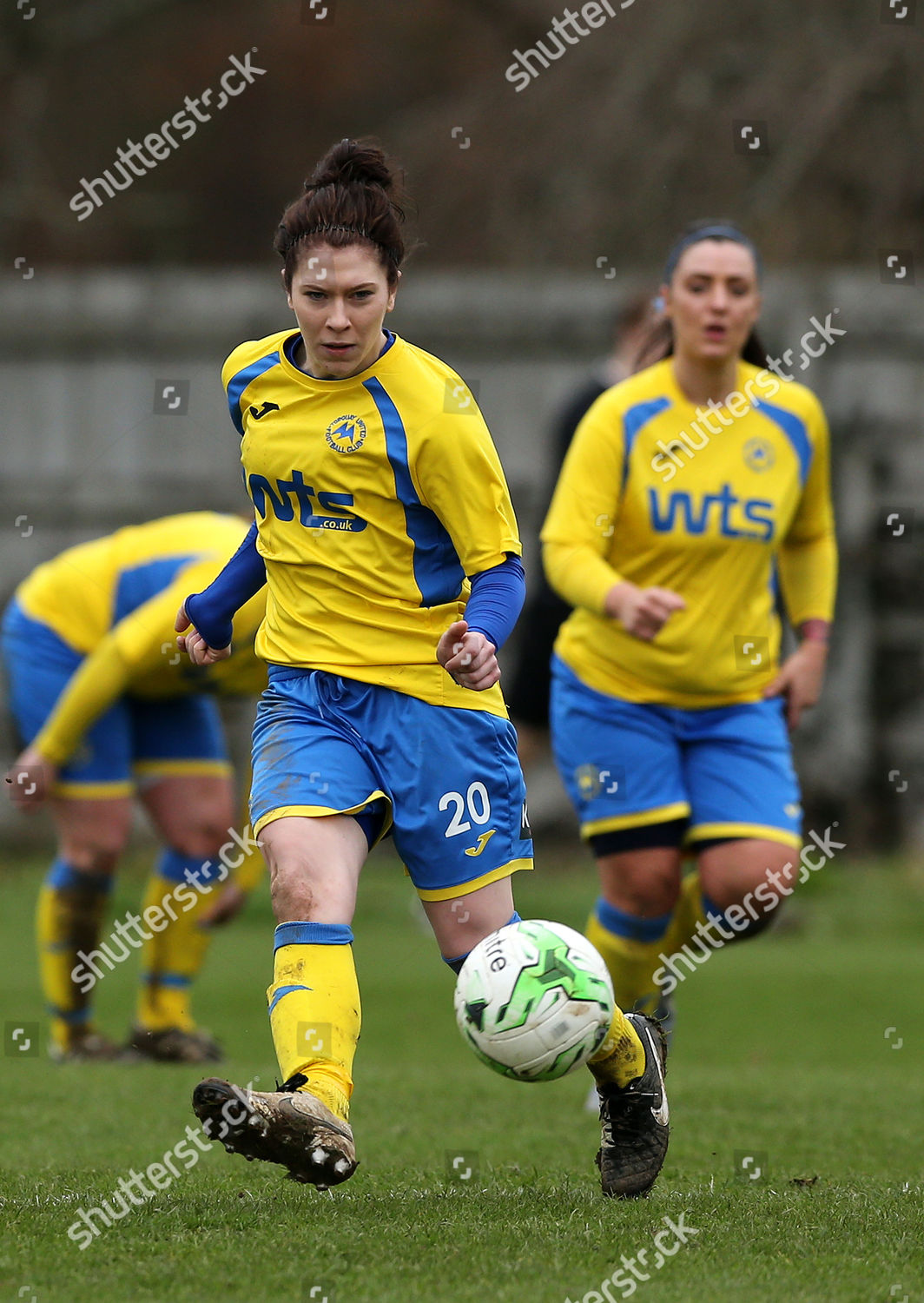 Sian Chapman Torquay Ladies Takes Ball Editorial Stock Photo - Stock 