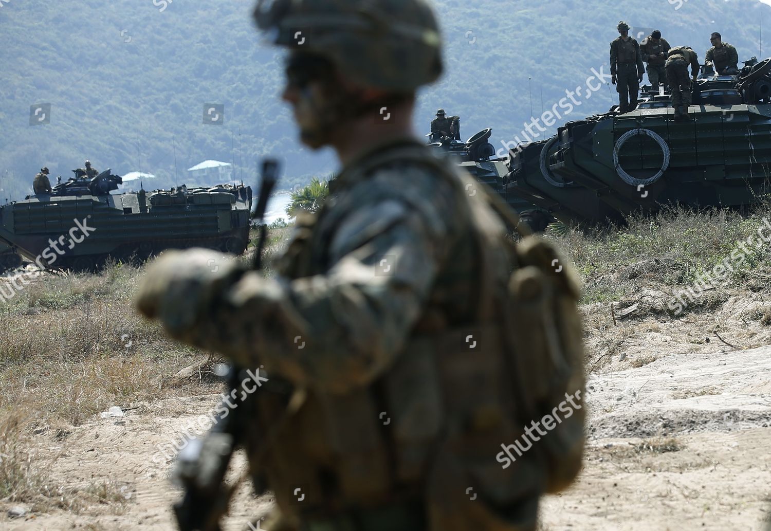 Us Marines On Duty Amphibious Assault Editorial Stock Photo - Stock ...