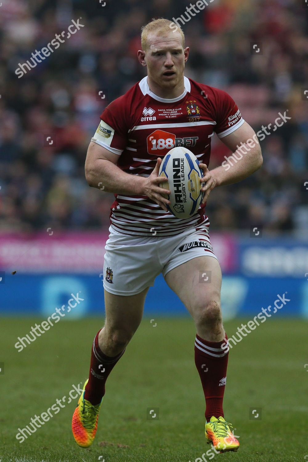 Liam Farrell Wigan Warriors During Dacia Editorial Stock Photo - Stock ...