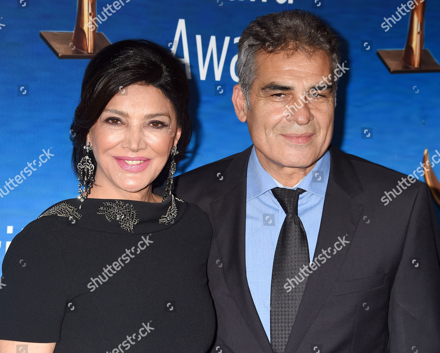 Shohreh Aghdashloo Houshang Touzie Editorial Stock Photo - Stock Image