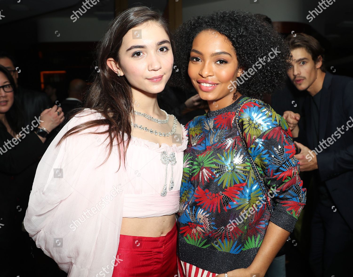 Rowan Blanchard Yara Shahidi Editorial Stock Photo - Stock Image ...