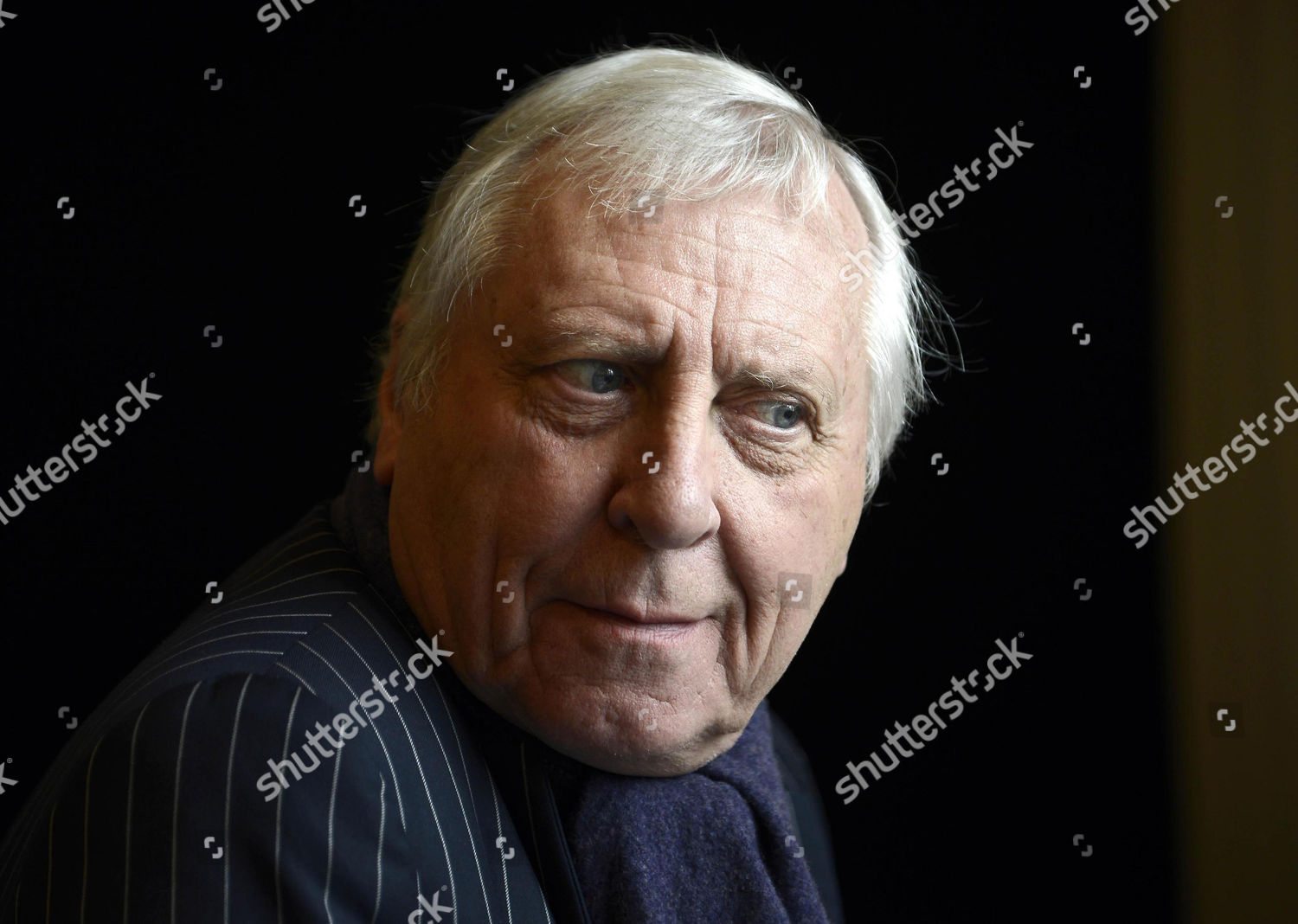 British Director Peter Greenaway Poses During Editorial Stock Photo ...