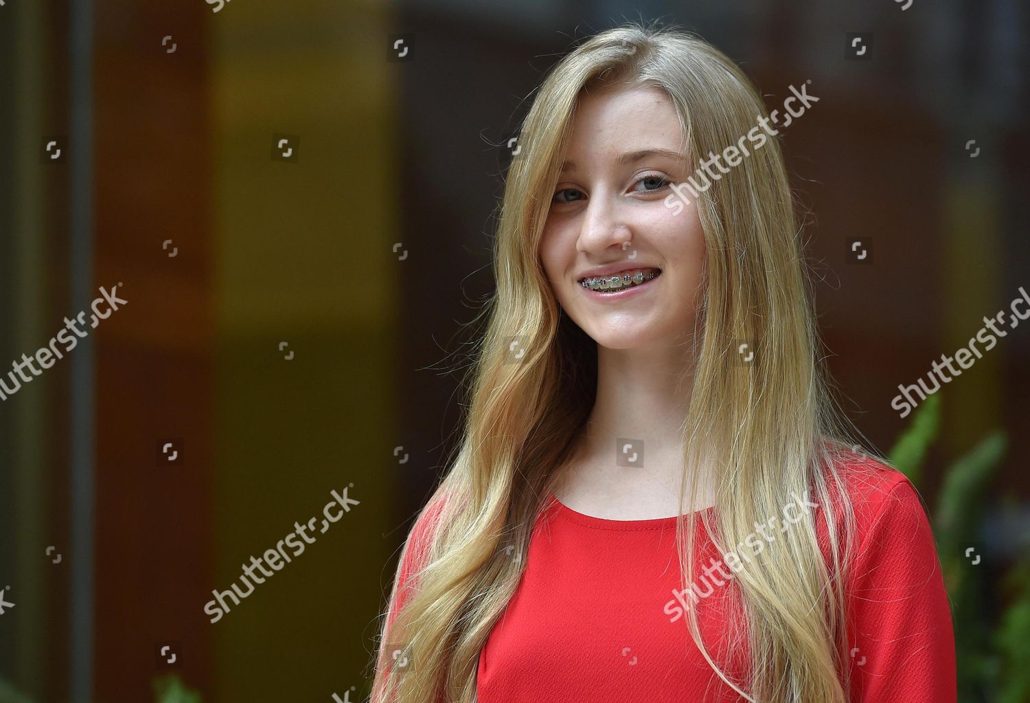 Italian Actresscast Member Noa Zatta Poses Editorial Stock Photo ...