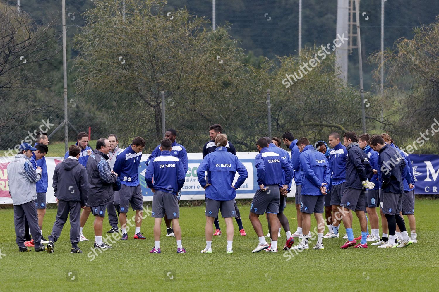 Ssc Napoli Head Coach Rafael Benitez 6l Editorial Stock Photo