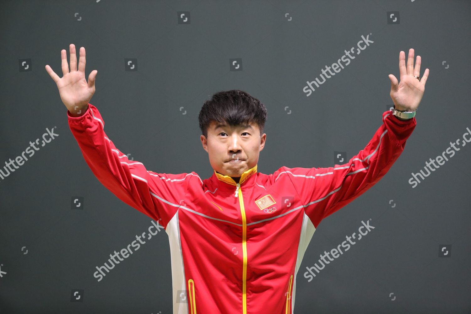 Bronze Medalist Li Yuehong China Poses Editorial Stock Photo Stock