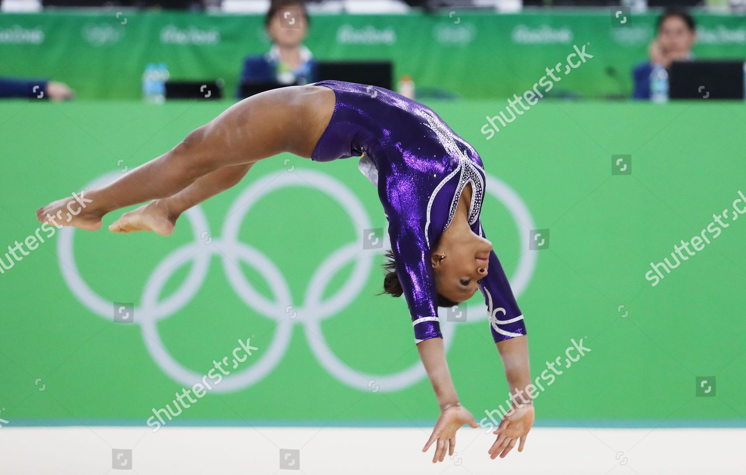 Rebeca Andrade Brazil Competes On Floor Editorial Stock Photo Stock