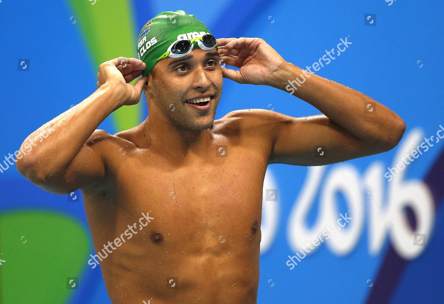 Chad Guy Bertrand Le Clos South Editorial Stock Photo Stock Image