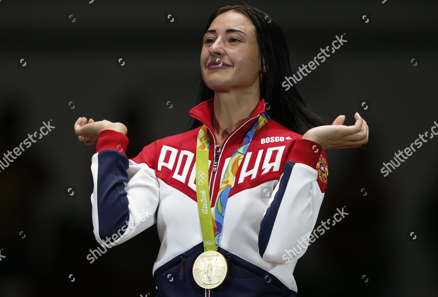 GOLD MEDAL WINNER YANA EGORIAN RUSSIA Editorial Stock Photo Stock