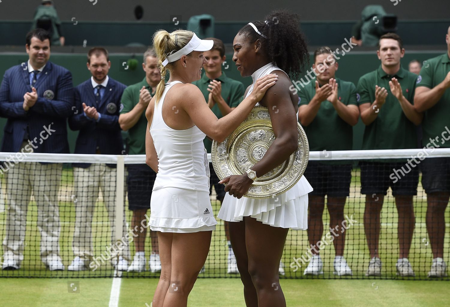 Serena Williams Us Angelique Kerber Germany Their Editorial Stock Photo Stock Image Shutterstock