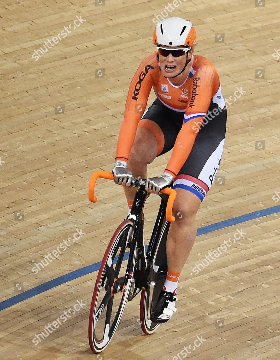 Silver Medalist Kirsten Wild Netherlands Following Editorial Stock ...