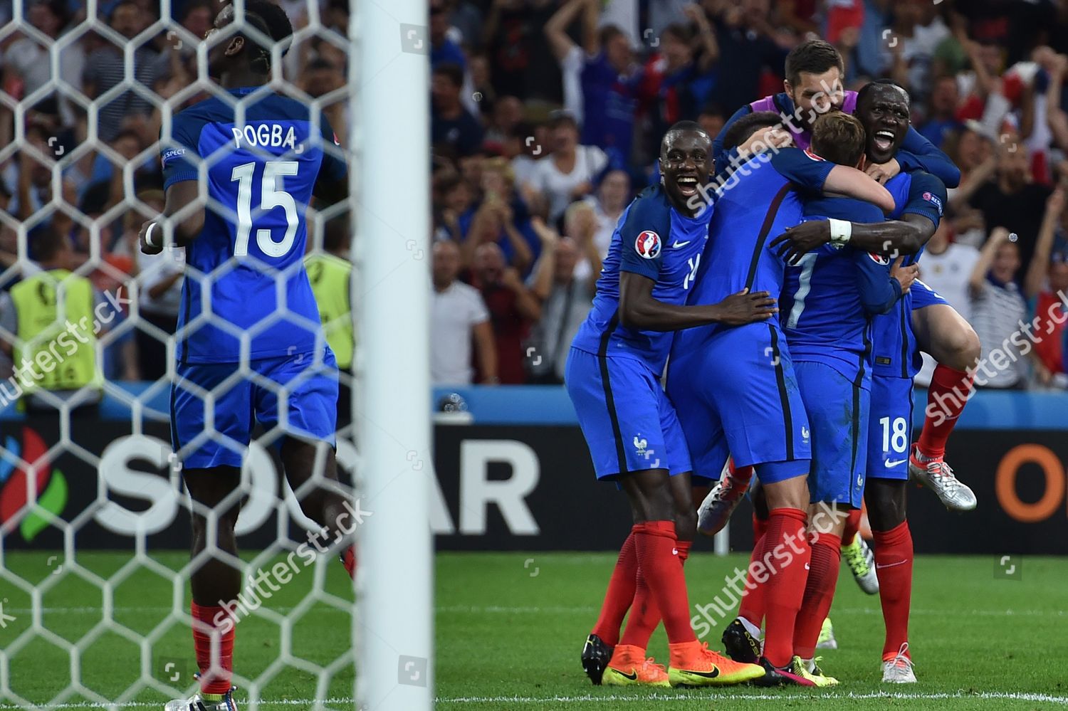 France Players Celebra Goal During Uefa Editorial Stock Photo Stock Image Shutterstock