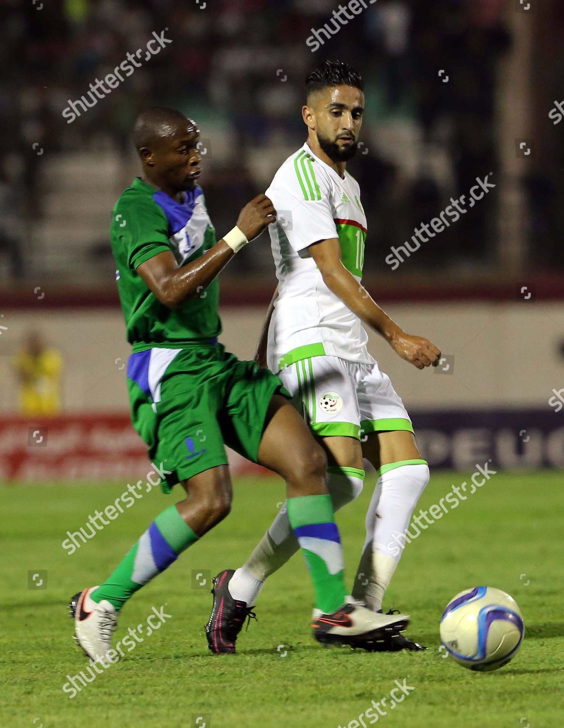 Algerian Player Boudebouz Ryad R Fights Editorial Stock Photo - Stock ...