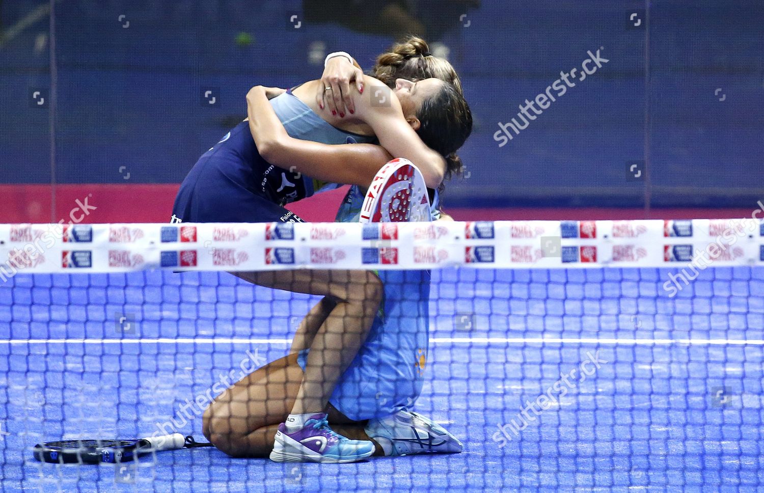 Padel Tennis Players Alejandra Salazar Bengoechea Editorial Stock Photo