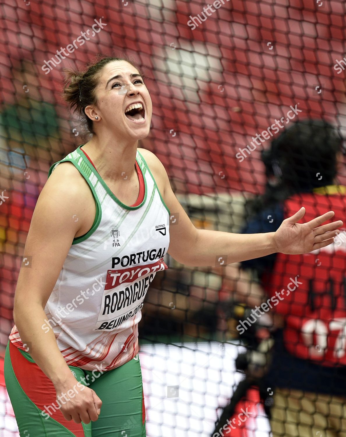 Portugals Irina Rodrigues Reacts During Womens Discus Editorial Stock Photo Stock Image Shutterstock