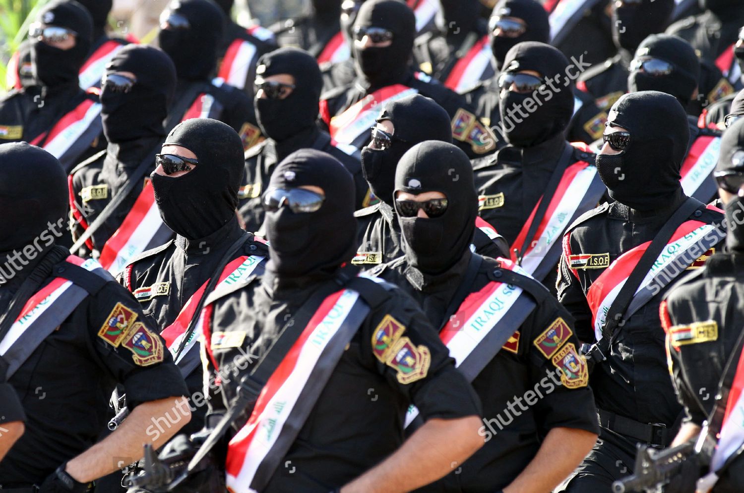 Iraqi Military Soldiers Parade During Ceremony Marking Editorial Stock Photo Stock Image Shutterstock