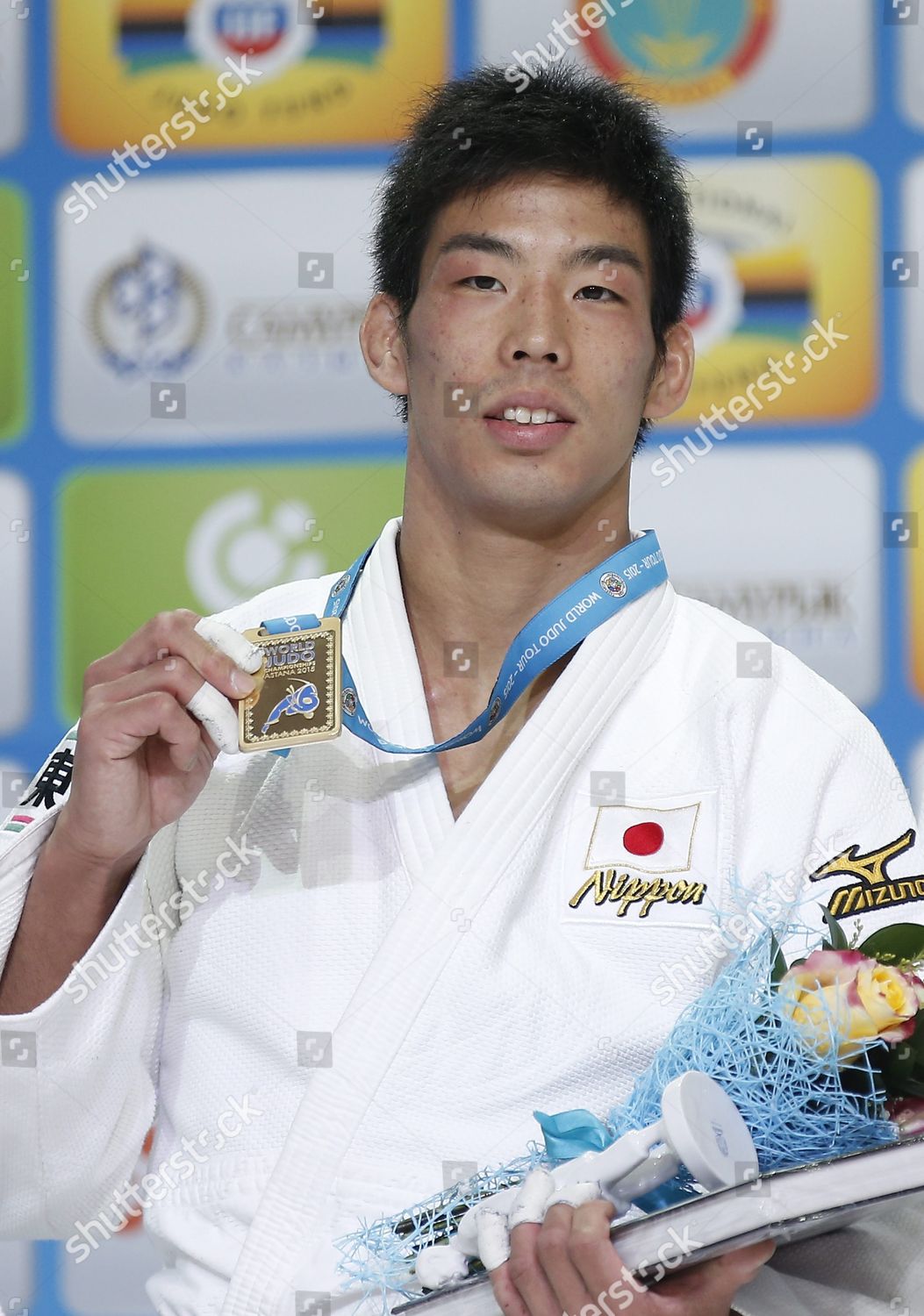 Gold Medalist Takanori Nagase Japan Poses Editorial Stock Photo - Stock ...