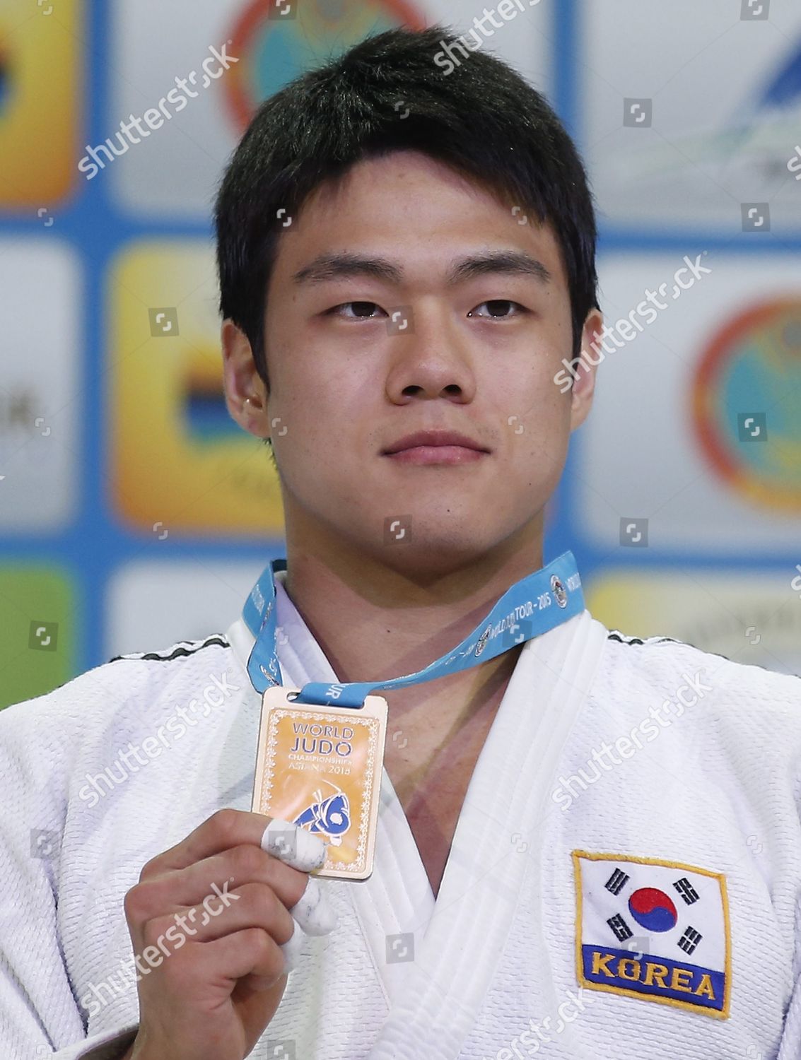 Gold Medalist Dong Han Gwak South Editorial Stock Photo - Stock Image 