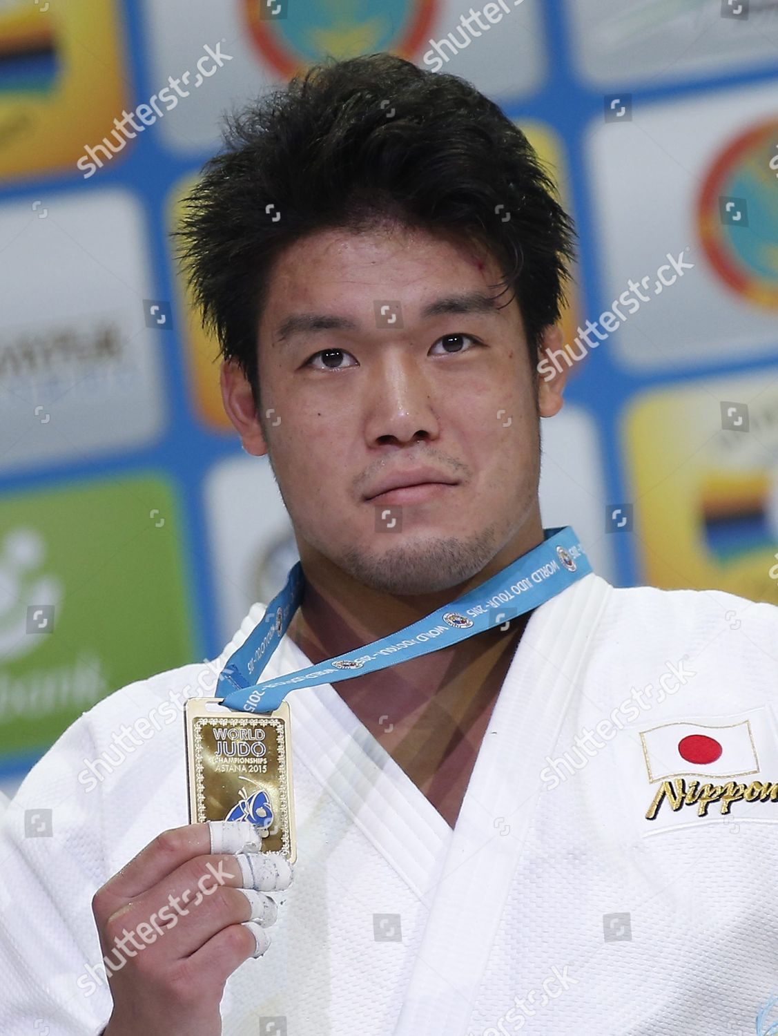 Gold Medalist Ryunosuke Haga Japan Poses Editorial Stock Photo - Stock ...