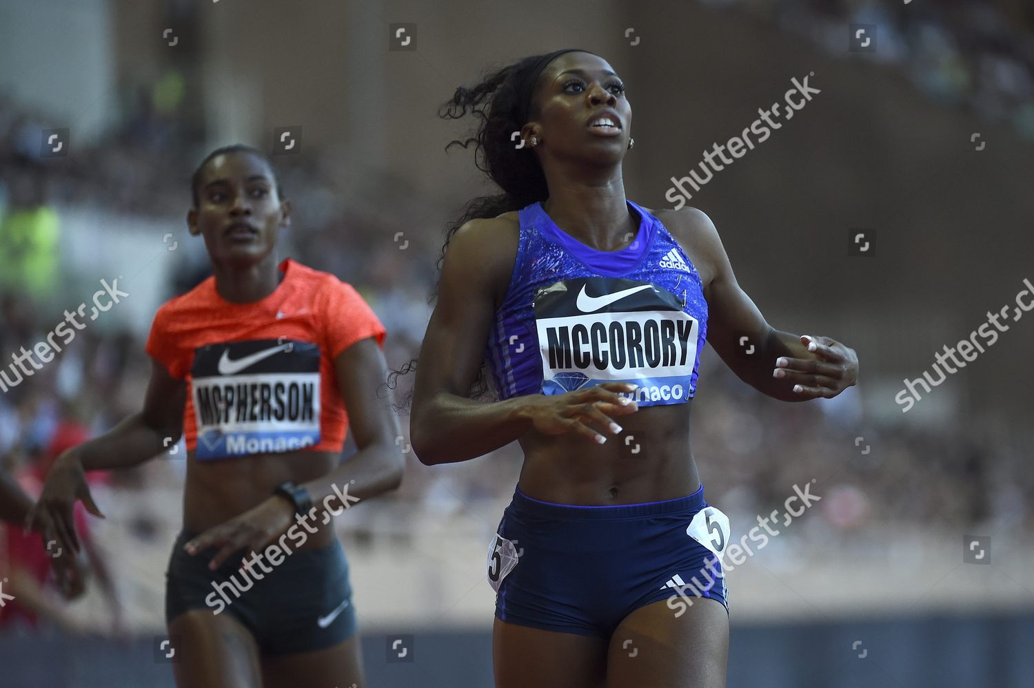 Francine Mccorory United States Competes 400m Editorial Stock Photo
