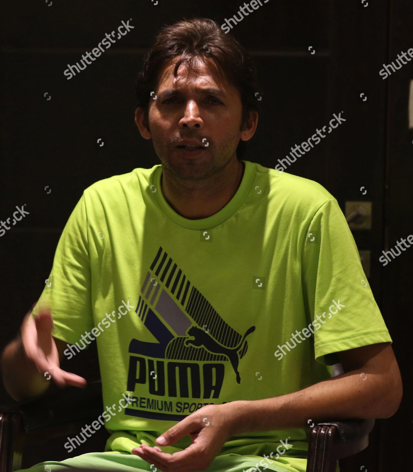 Muhammad Asif Pakistani Cricketer Lahore Pakistan Editorial Stock Photo 