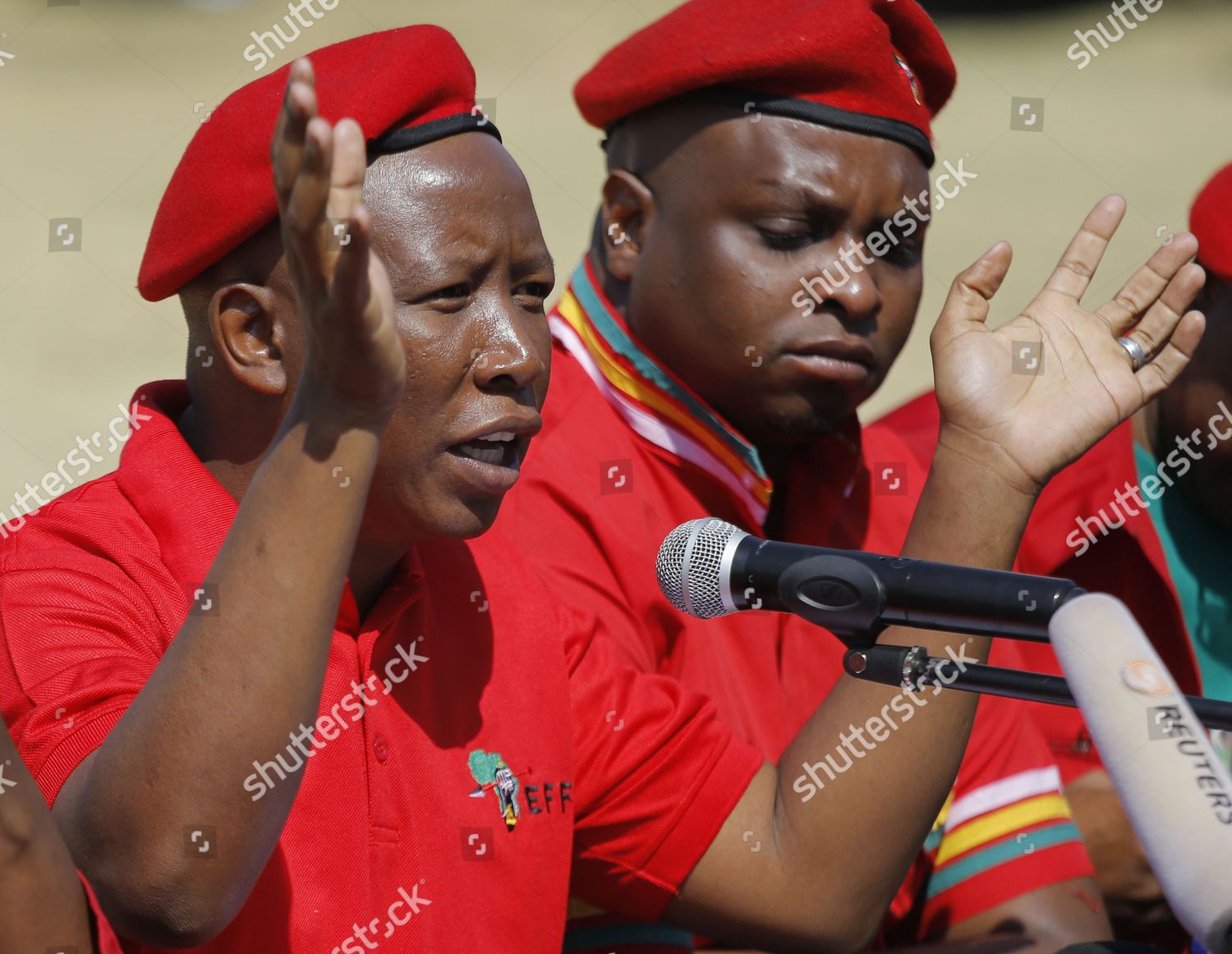 Leader Eff Economic Freedom Fighters Party Editorial Stock Photo