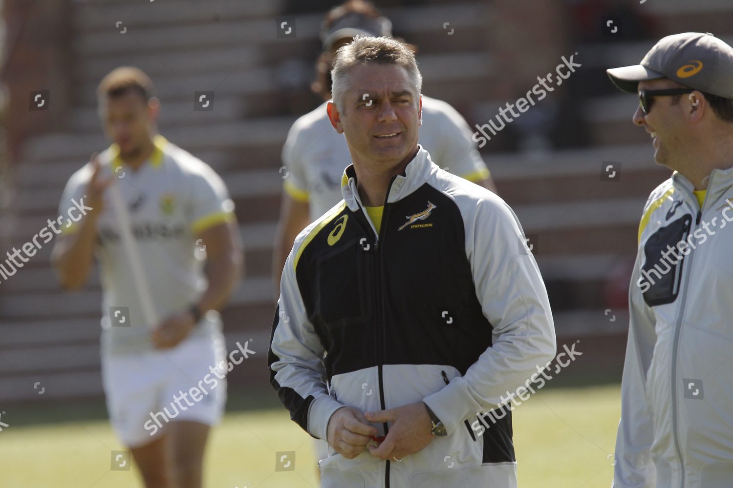 Springbok Rugby Team Coach Heyneke Meyer Editorial Stock Photo - Stock ...