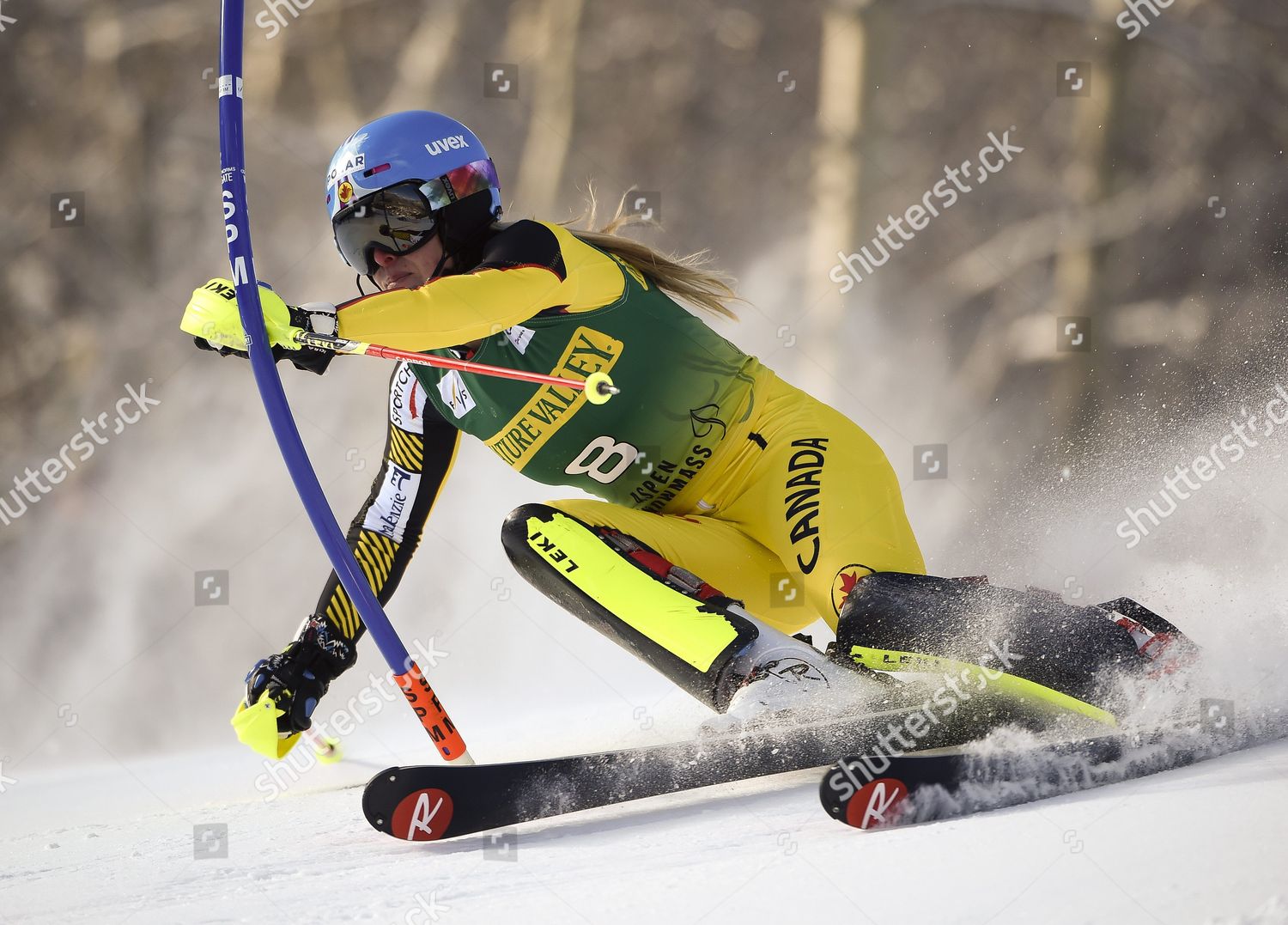 Erin Mielzynski Canada Action During First Editorial Stock Photo