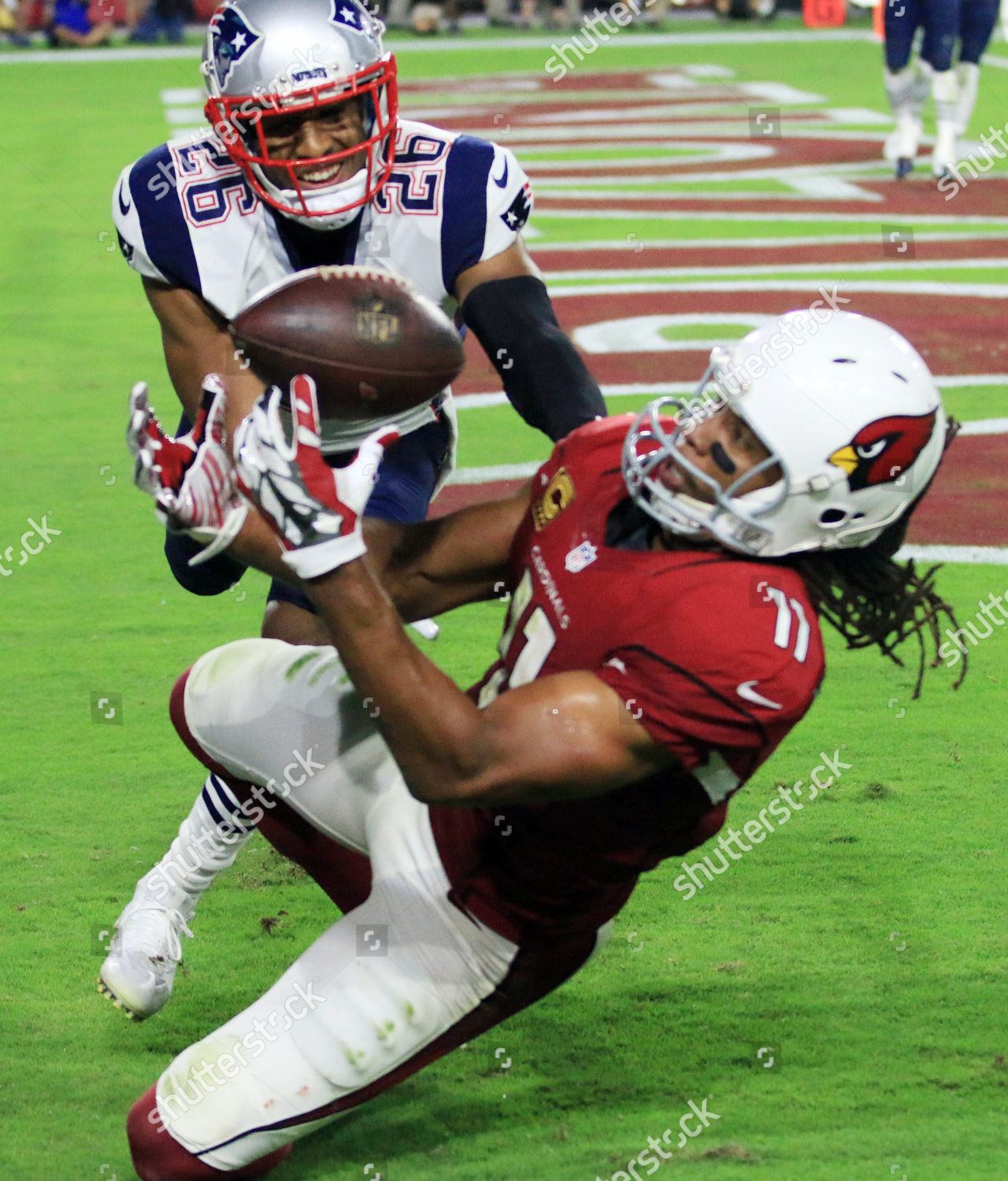 Arizona Cardinals Receiver Larry Fitzgerald R Editorial Stock Photo