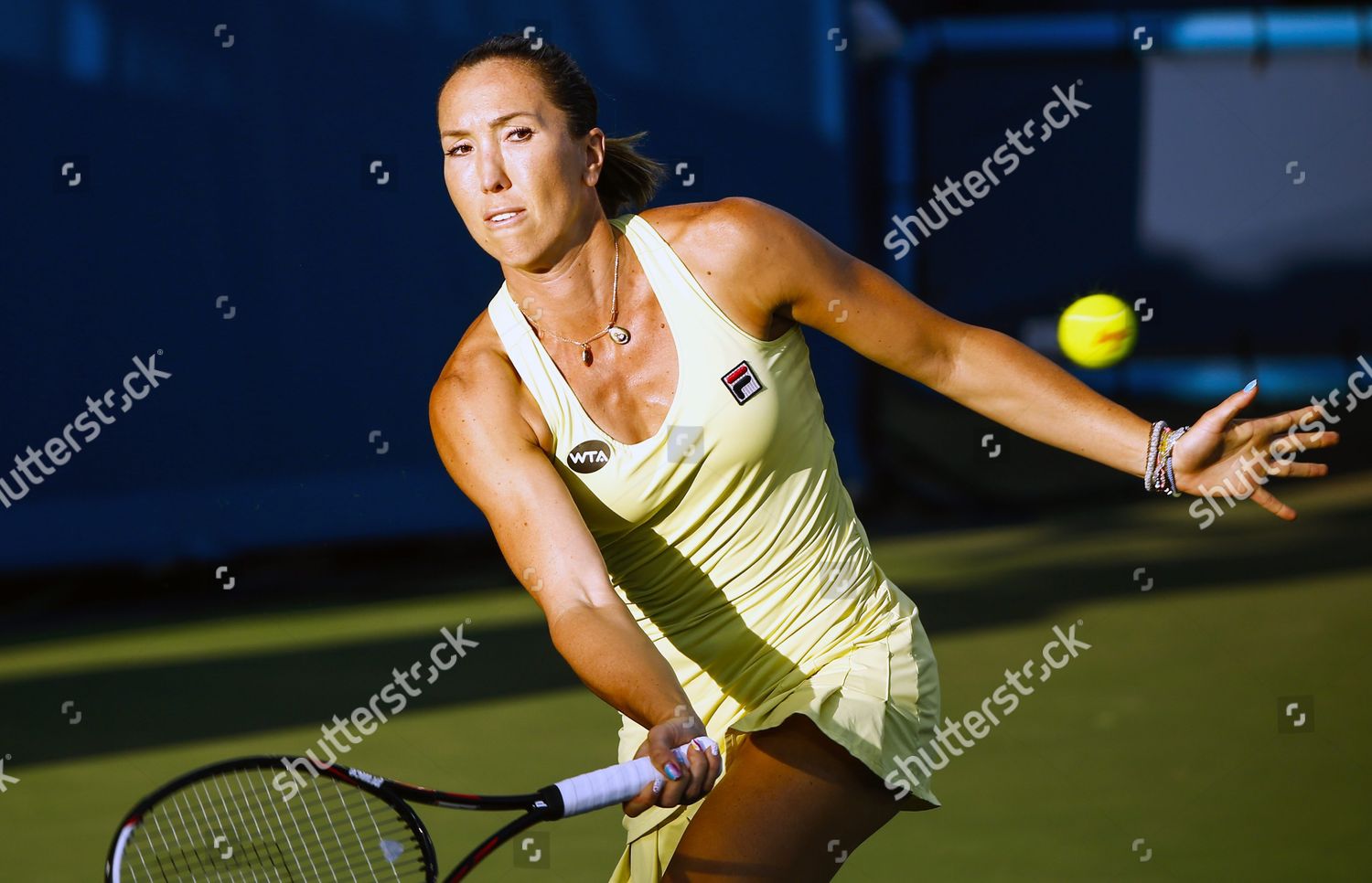 Jelena Jankovic Serbia Hits Return Shot Editorial Stock Photo - Stock ...