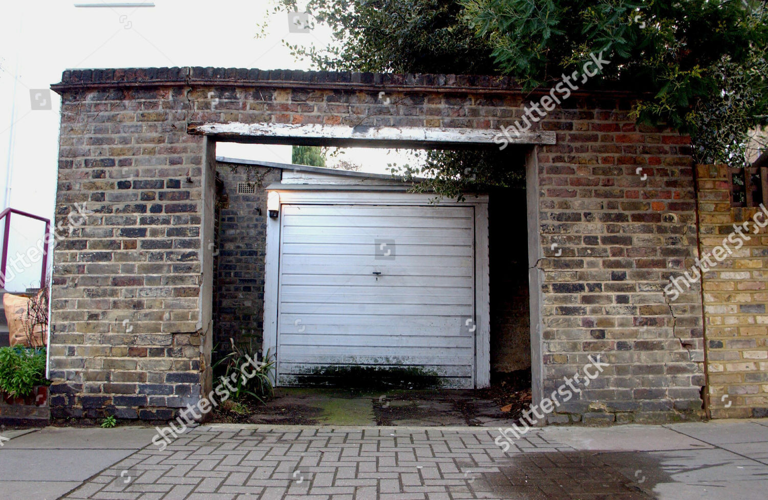 Lockup Garage Measuring 8ft By 15ft Sold Editorial Stock Photo