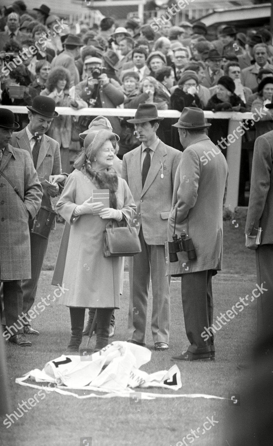 Prince Charles Queen Mother Queen Elizabeth Editorial Stock Photo