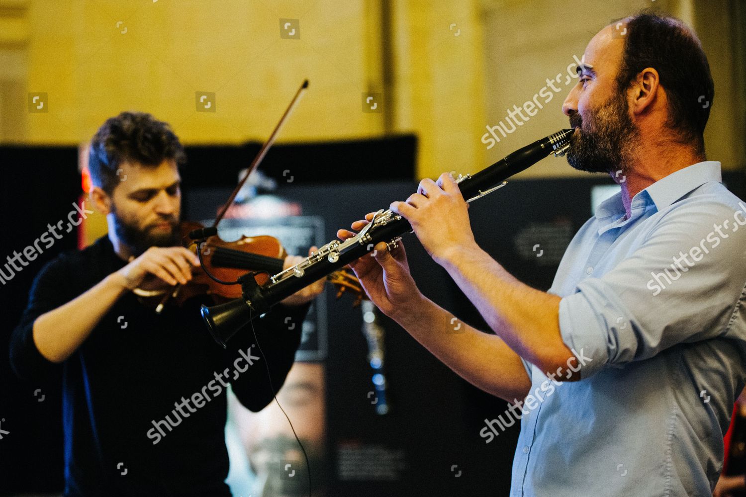 Johnny Gandelsman Kinan Azmeh Editorial Stock Photo Stock