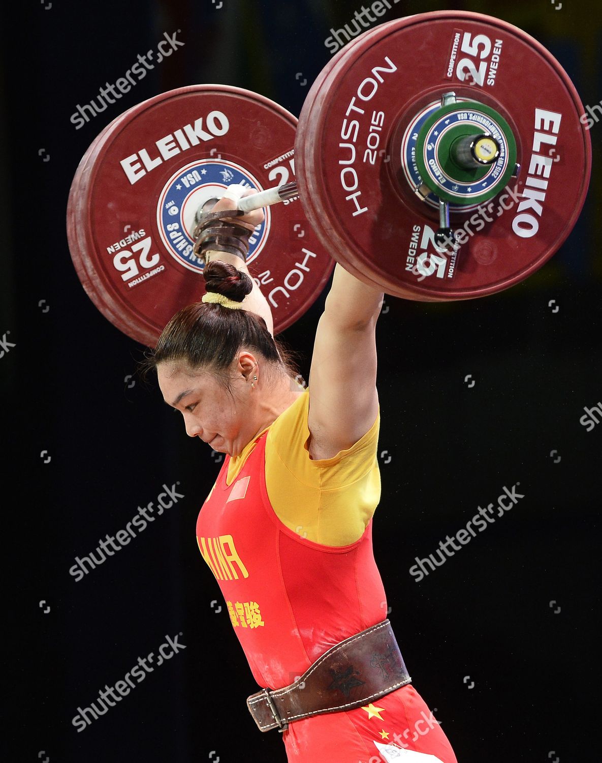 YUE KANG CHINA COMPLETES LIFT SNATCH Editorial Stock Photo - Stock ...