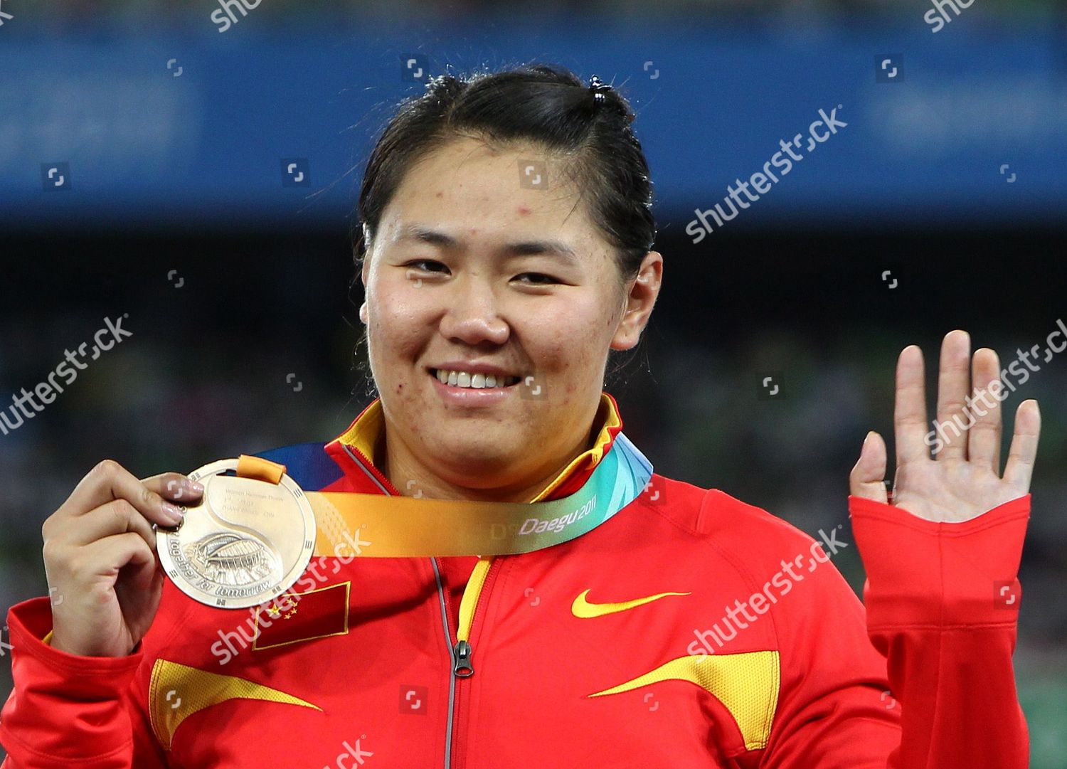 Bronze Medalist Wenxiu Zhang China On Editorial Stock Photo - Stock ...