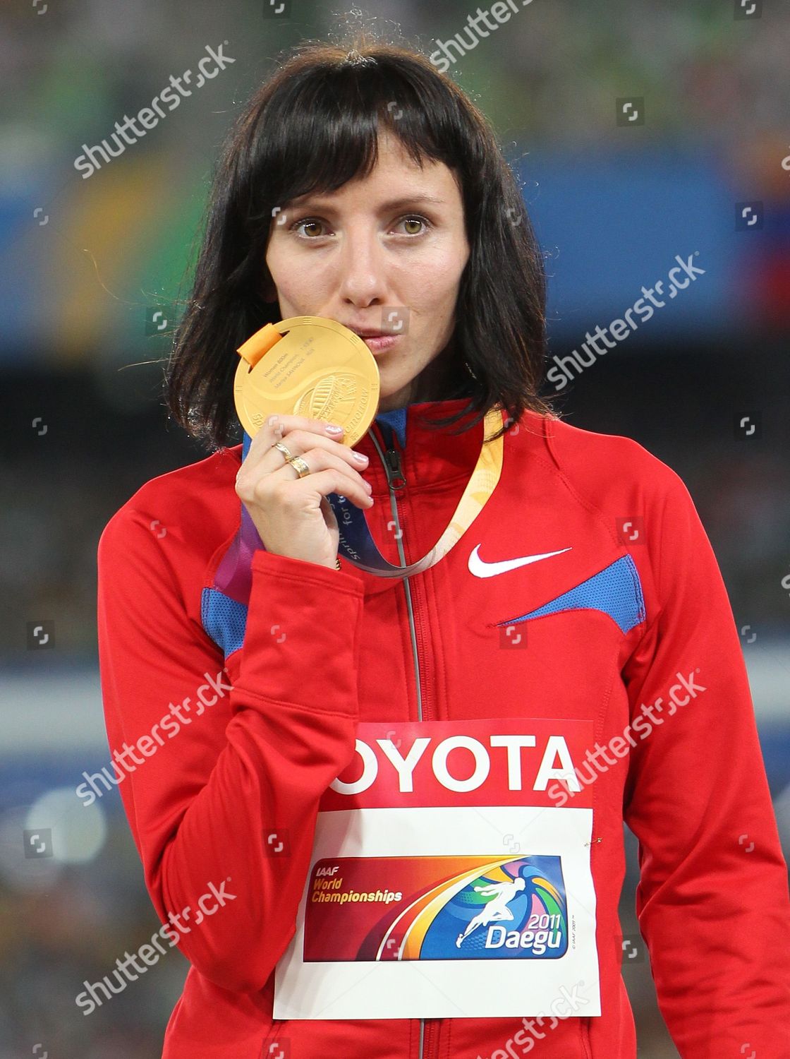 Gold Medalist Mariya Savinova Russia On Editorial Stock Photo - Stock ...