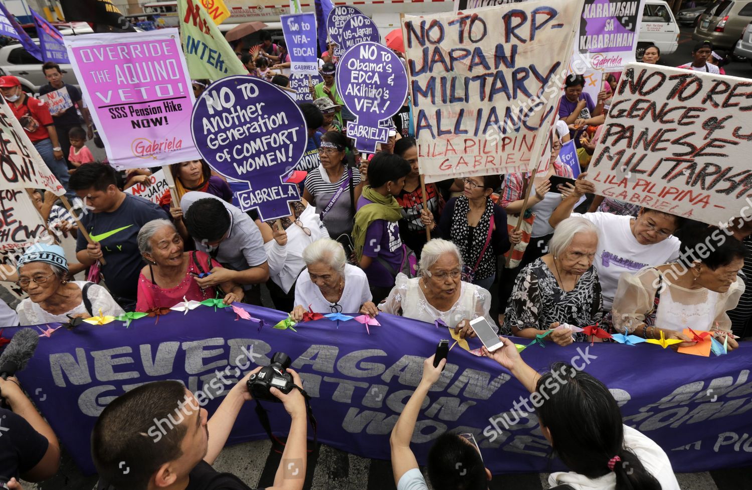 Filipino Comfort Women One Many Women Who Editorial Stock Photo