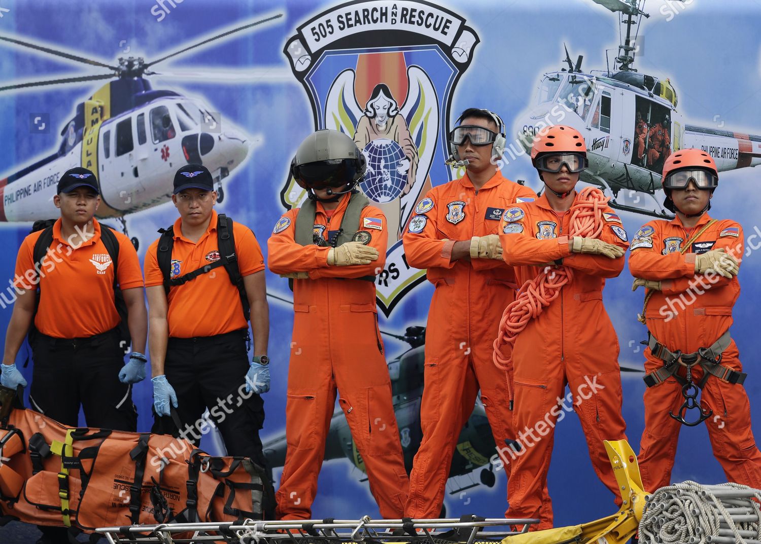 Filipino Soldiers 505th Search Rescue Unit Editorial Stock Photo ...