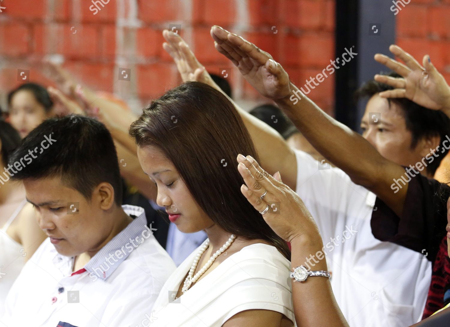 Filipino Lesbian Couple Mercy Tuibeo L Virgie Editorial Stock