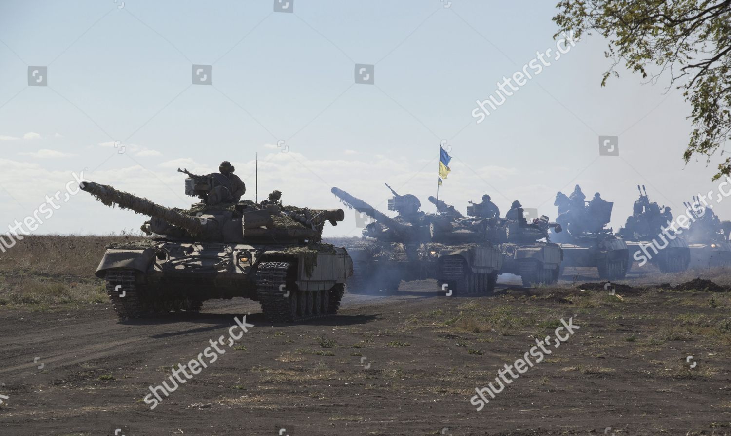 Tanks Azov Battalion During Their Exercises Editorial Stock Photo ...