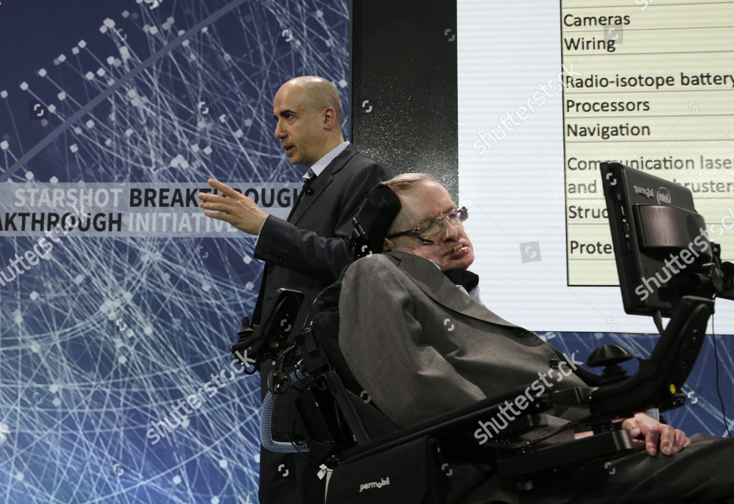 Russian Billionaire Yuri Milner L British Editorial Stock Photo Stock